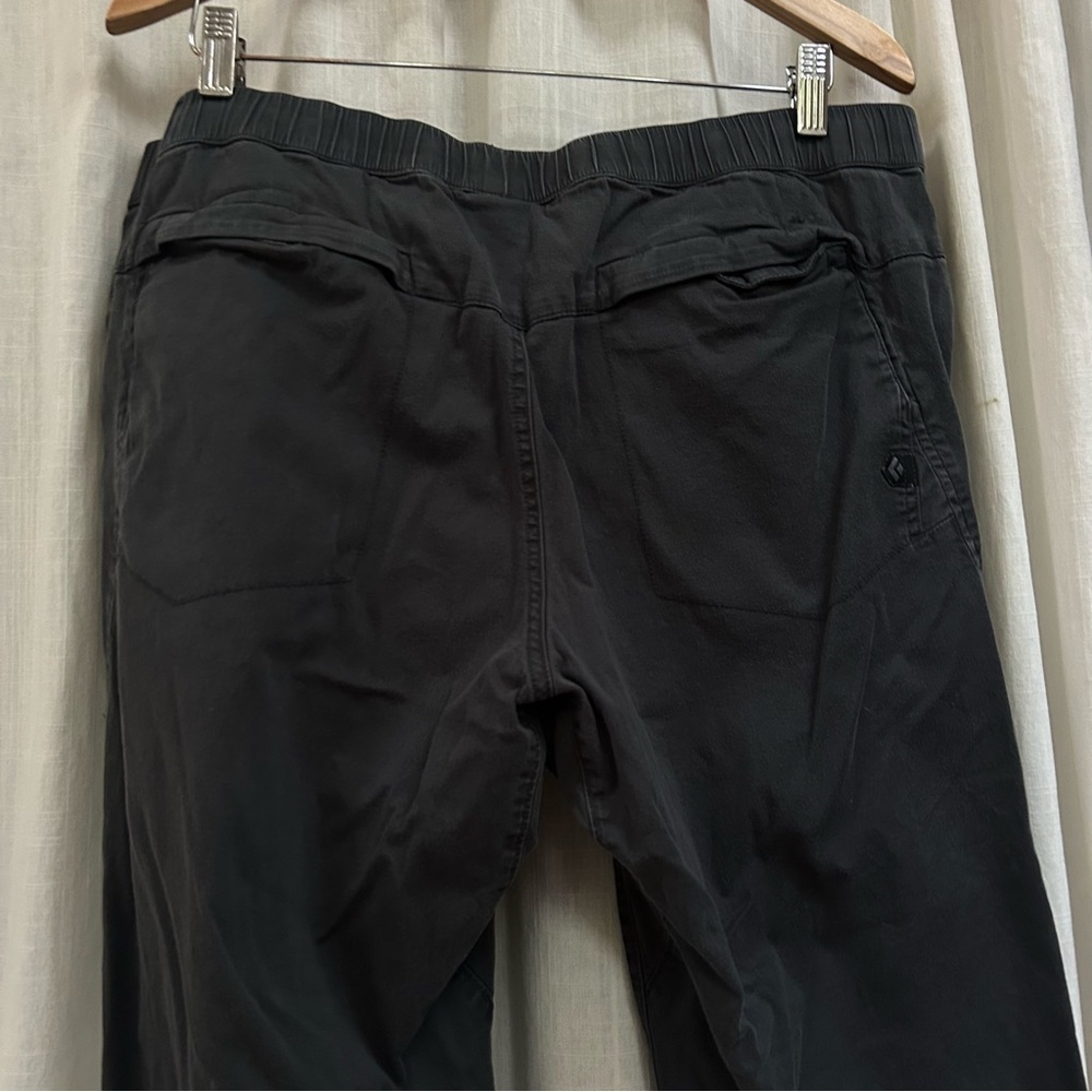 Black Diamond Notion pants men’s size XL darkest grey - Picture 6 of 9